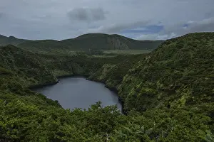 Caldeira, lake, azores