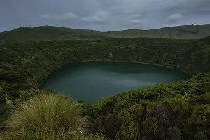 Caldeira, lake, azores
