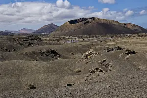 Category Mountain Landscapes Prints: Caldera de Los Cuervos, Volcan El Cuervo
