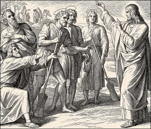 The calling of the disciples, New Testament