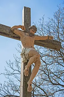 Calvary with right thief at the cross
