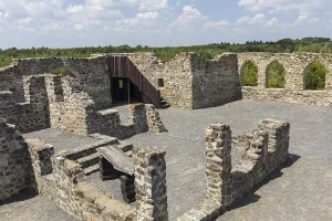 Caminau castle ruins, Konigswartha