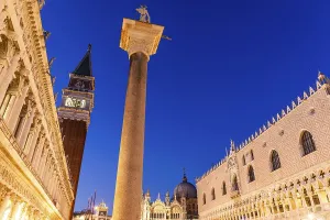 Campanile San Marco, blue hour