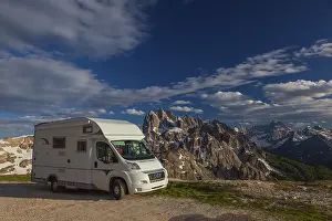 Camper paring at 2300 m sea level