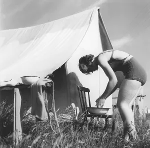 Camping in the 1950s