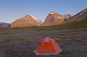 Camping in the Sinnitjohkka and Duolbagorni mountains