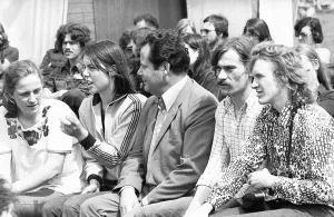 The camps of the DKP-affiliated children's and youth organisations Junge Pioniere and SDAJ at Whitsun 1975 on 17