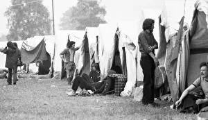 The camps of the DKP-affiliated children's and youth organisations Junge Pioniere and SDAJ at Whitsun 1975 on 17