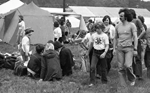 The camps of the DKP-affiliated children's and youth organisations Junge Pioniere and SDAJ at Whitsun 1975 on 17
