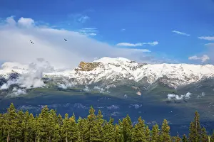 Canadian Rockies. Beautiful September day