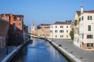 Canal in the historic centre of Venice