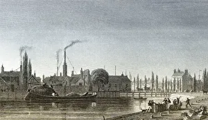 The Canal de l'Ourcq, Paris