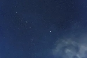 Cancer star constellation, Night sky