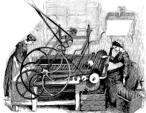 Candle production, 19th century