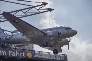 Candy bomber on the german Technicmuseum in Berlin