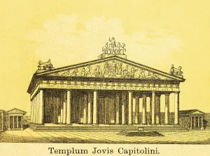 The Capitoline Temple on the Capitoline Hill