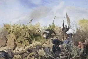 Capture of Fort Donelson in Tennessee 1862