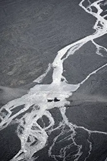 Car crossing river at a ford, Hvanna River