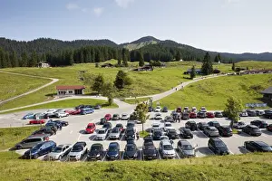 Car park, Winklmoosalm, Reit im Winkl