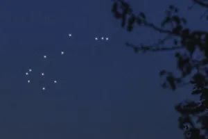 Carina star constellation, Night sky