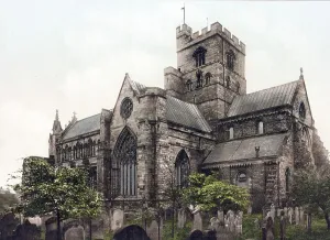 Carlisle Cathedral is an episcopal church of the Church of England consecrated in honour of the Holy Trinity in