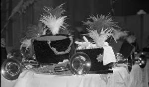 The carnival parade in 1966 in Cologne