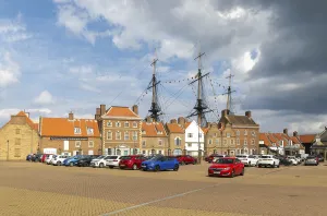 Carpark of The National Museum of the Royal Navy
