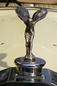 Cars Vehicles Automobiles, vintage car, Emblem of 1937 Rolls Royce