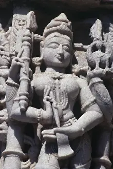 Carved figure of Surya sun temple