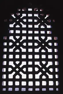 Carved stone jali, Badi Mahal, City Palace