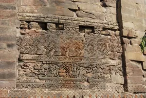 Carving on stupa at Sarnath, Varanasi