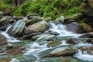 Cascade of Bhagsu (Bhagsunag) (Bagsu) waterfall