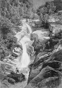 Cascades des Anglais, Waterfall