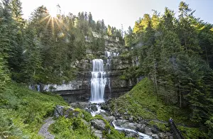 Cascata di Mezzo waterfall, long exposure