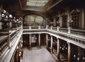 Casino entrance, atrium, Monte Carlo