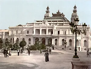 The casino of Monte Carlo, Monaco, c