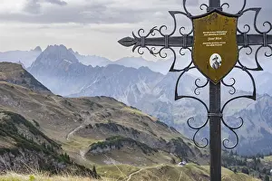 Cast-iron memorial cross for Josef Boeck