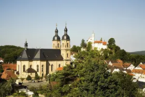 Castle and Basilica in Goessweinstein