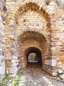 The castle in the city of Chios island