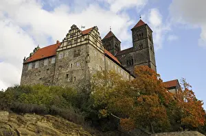 Castle, collegiate church, Quedlinburg