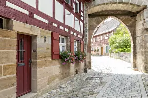 Castle gate of Cadolzburg Castle
