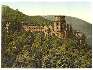 The castle in Heidelberg, Baden-Wuerttemberg