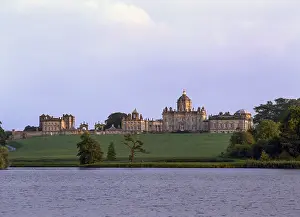 Castle Howard, view across the lake to the north side