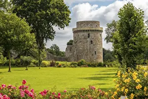 The castle of the Hunaudaye is a medieval fortress