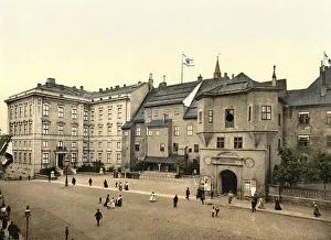 The castle in Koenigsberg, East Prussia