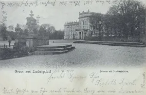 Castle in Ludwigslust, county Ludwigslust-Parchim in Mecklenburg-Western Pomerania