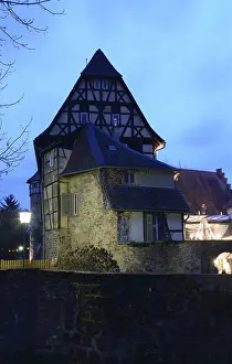 Castle, Michelstadt, winery, architecture