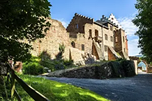 Framed Print : Castle Mildenburg, historical city of Miltenberg
