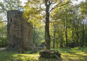 Castle ruin Wustes Schloss Osterland