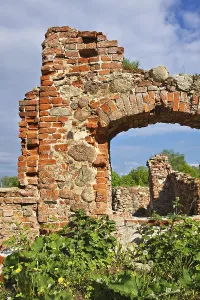 Castle ruins in Beeskow